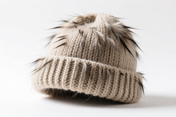 Fine animal hair knitted hats