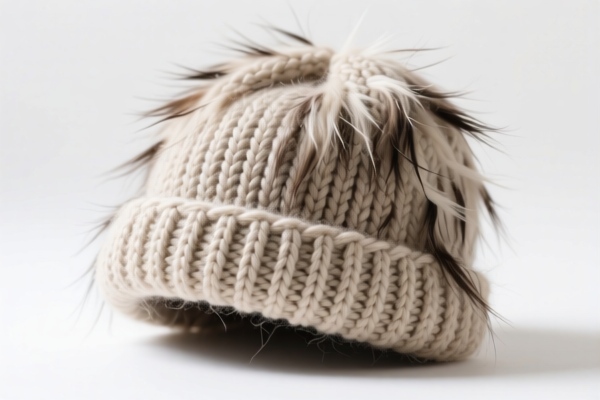 Fine animal hair knitted hats