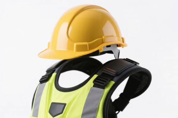 Safety helmets with chest protection