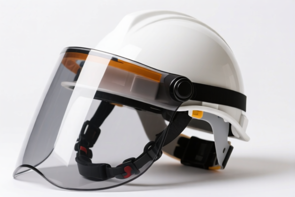 Safety helmets with face shields