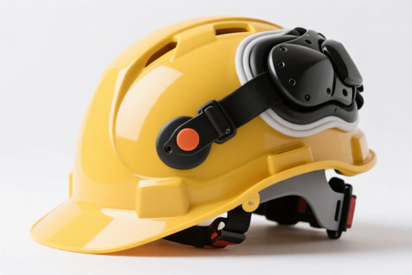 Safety helmets with knee protection