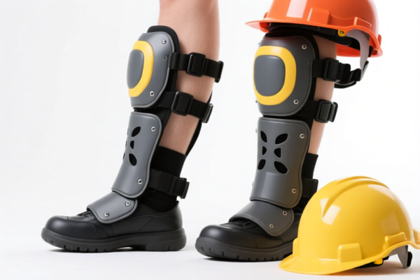 Safety helmets with leg protection