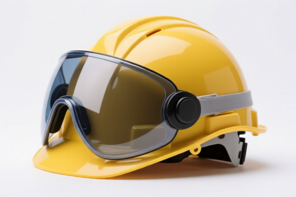 Safety helmets with nose protection
