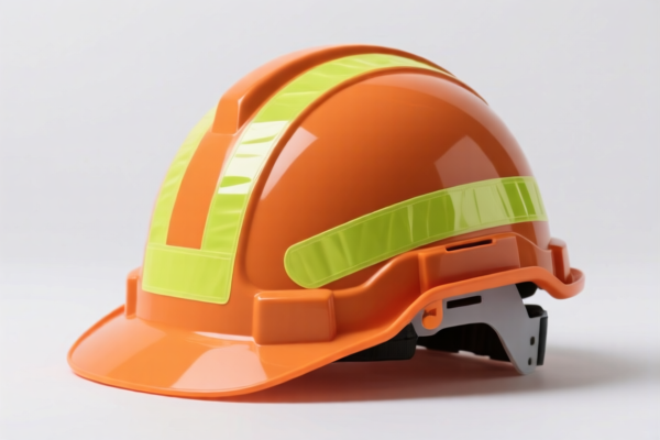 Safety helmets with reflective strips