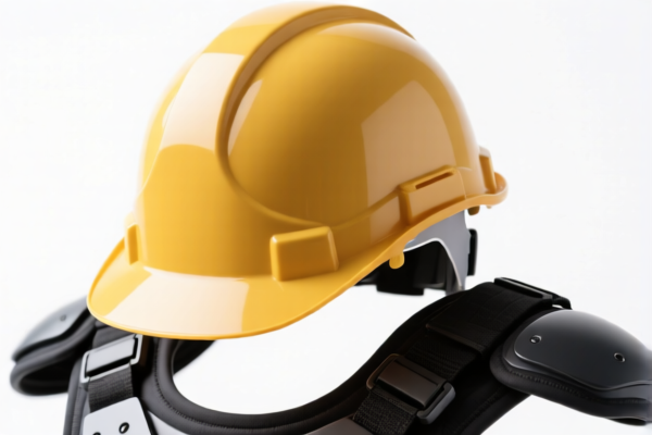 Safety helmets with shoulder protection