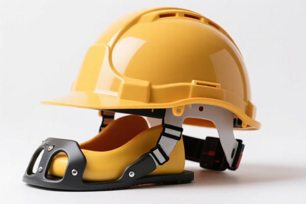 Safety helmets with toe protection