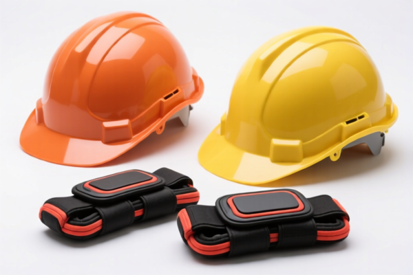 Safety helmets with wrist protection