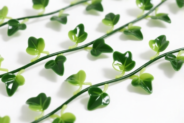 Green planted vines
