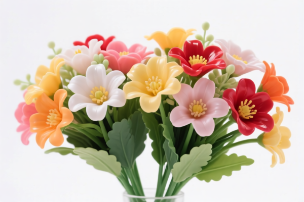 Plastic Artificial Flower Bouquets