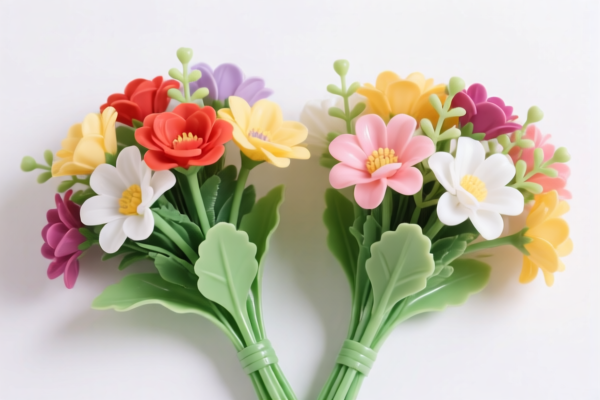 Plastic Artificial Flower Bouquets