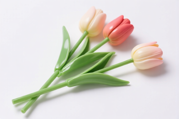 Plastic Artificial Flower Stems