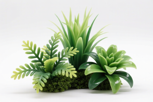 Plastic Artificial Plant Decorations