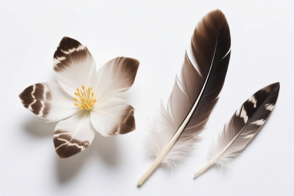 Feather Flower Materials