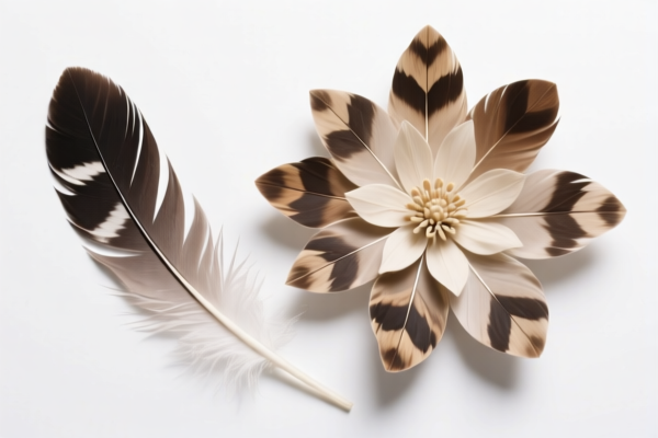 Feather Flower Materials