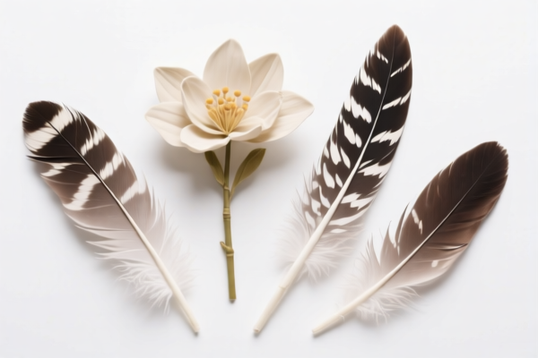 Feather Flower Materials
