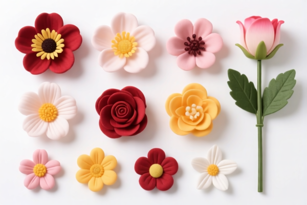 Artificial flower material kits (non