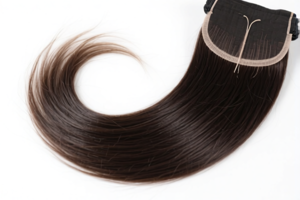 Animal hair, processed, for wig making