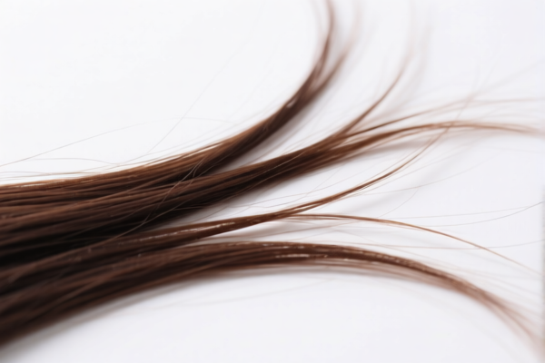 Human hair, for wigs, with uncut ends