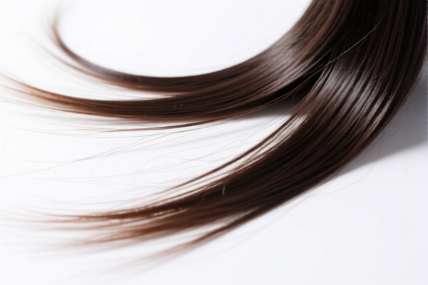 Human hair, for wigs, with uncut ends