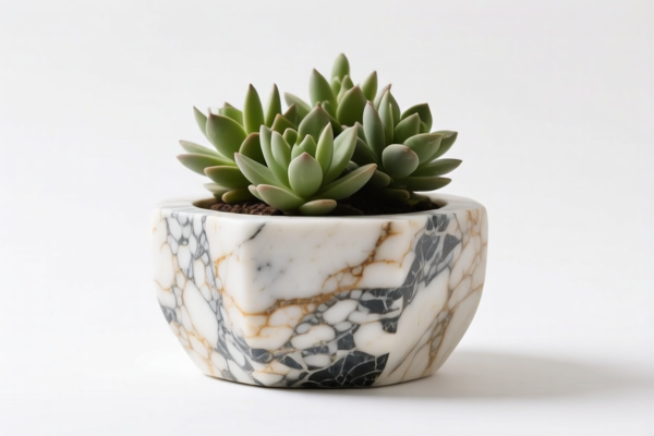 Shaped Stone Planter