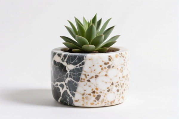 Shaped Stone Planter