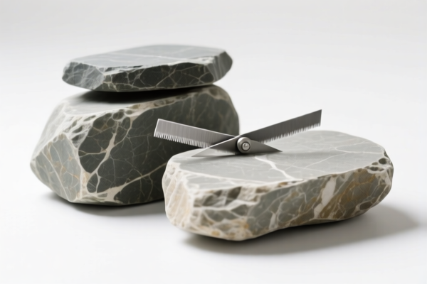 Natural Stone Cutting Stones