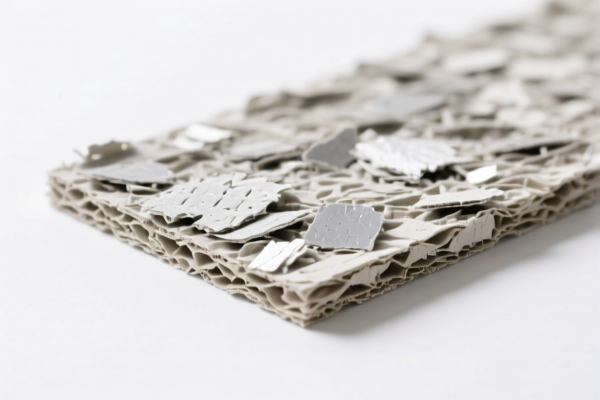 Asbestos fiber board