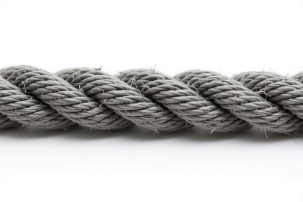 Asbestos rope