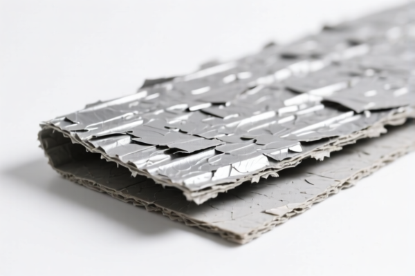 Asbestos sheet material