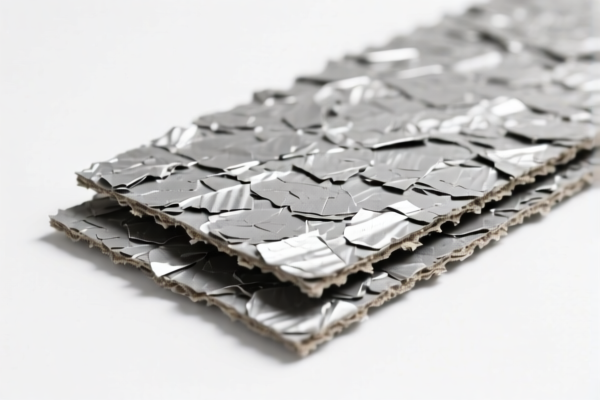 Asbestos sheet material