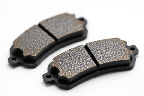 Asbestos Friction Brake Pads