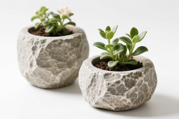Stone Flower Pots