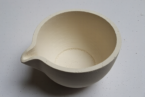 Alumina Silica Refractory Ceramic Crucible