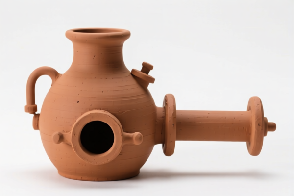 Refractory Clay Retort