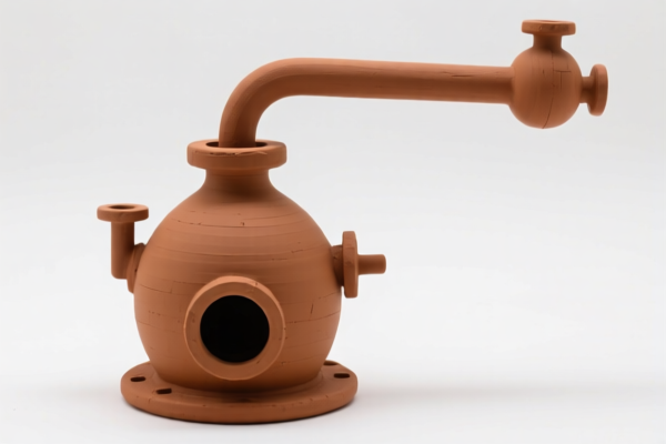 Refractory Clay Retort