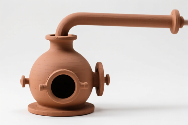 Refractory Clay Retort