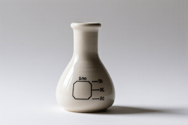 Chemical Ceramic Flask