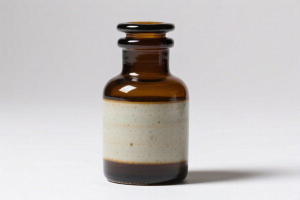 Chemical Analysis Ceramic Reagent Bottle