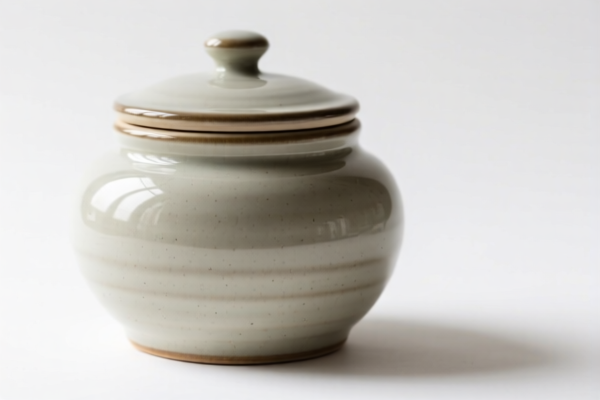 Ceramic Solid Storage Jar