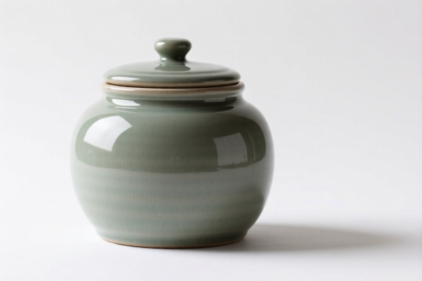 Ceramic Solid Storage Jar