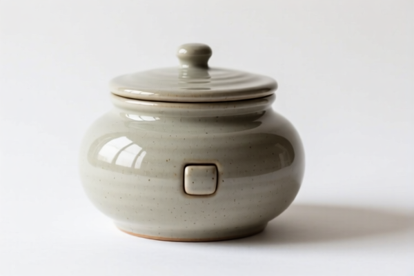 Ceramic Solid Storage Jar