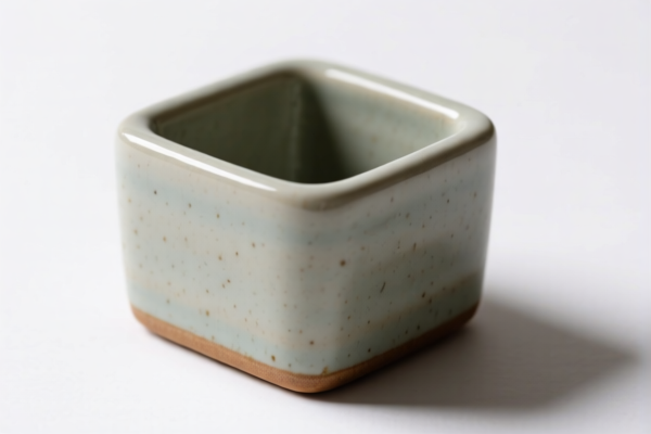 Ceramic Square Container