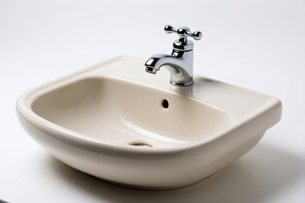 Ceramic Sink and Faucet