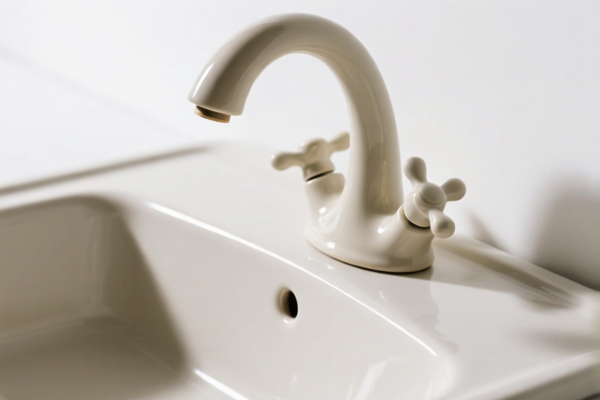 Ceramic Sink and Faucet