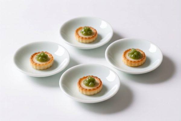 Porcelain Tidbit Dishes