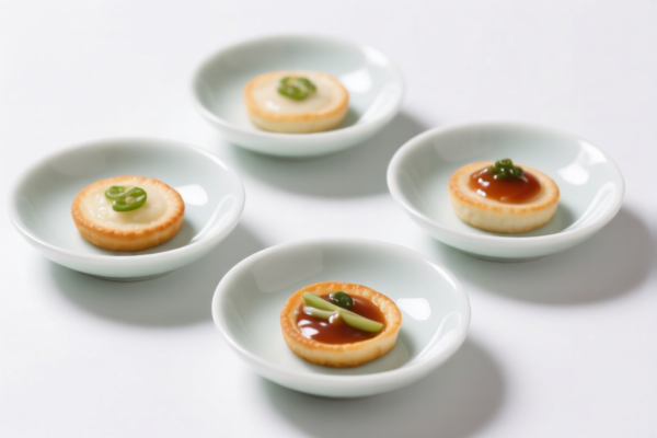 Porcelain Tidbit Dishes