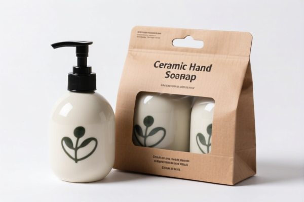 Ceramic Hand Soap Bottle Pack