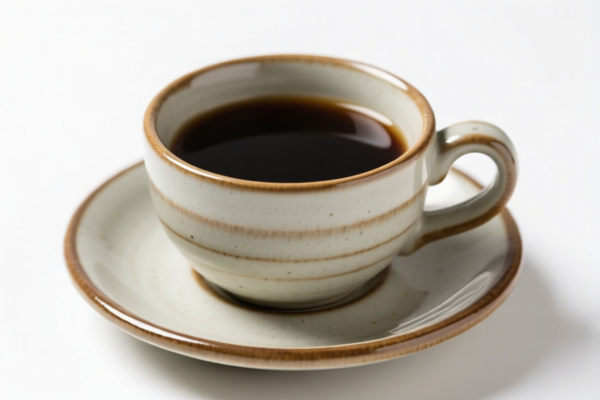 Ceramic Coffee Cup and Saucer Set