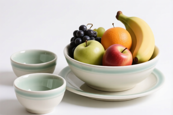 Ceramic Fruit Bowl Set