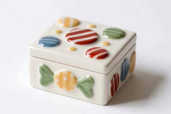 Ceramic candy box